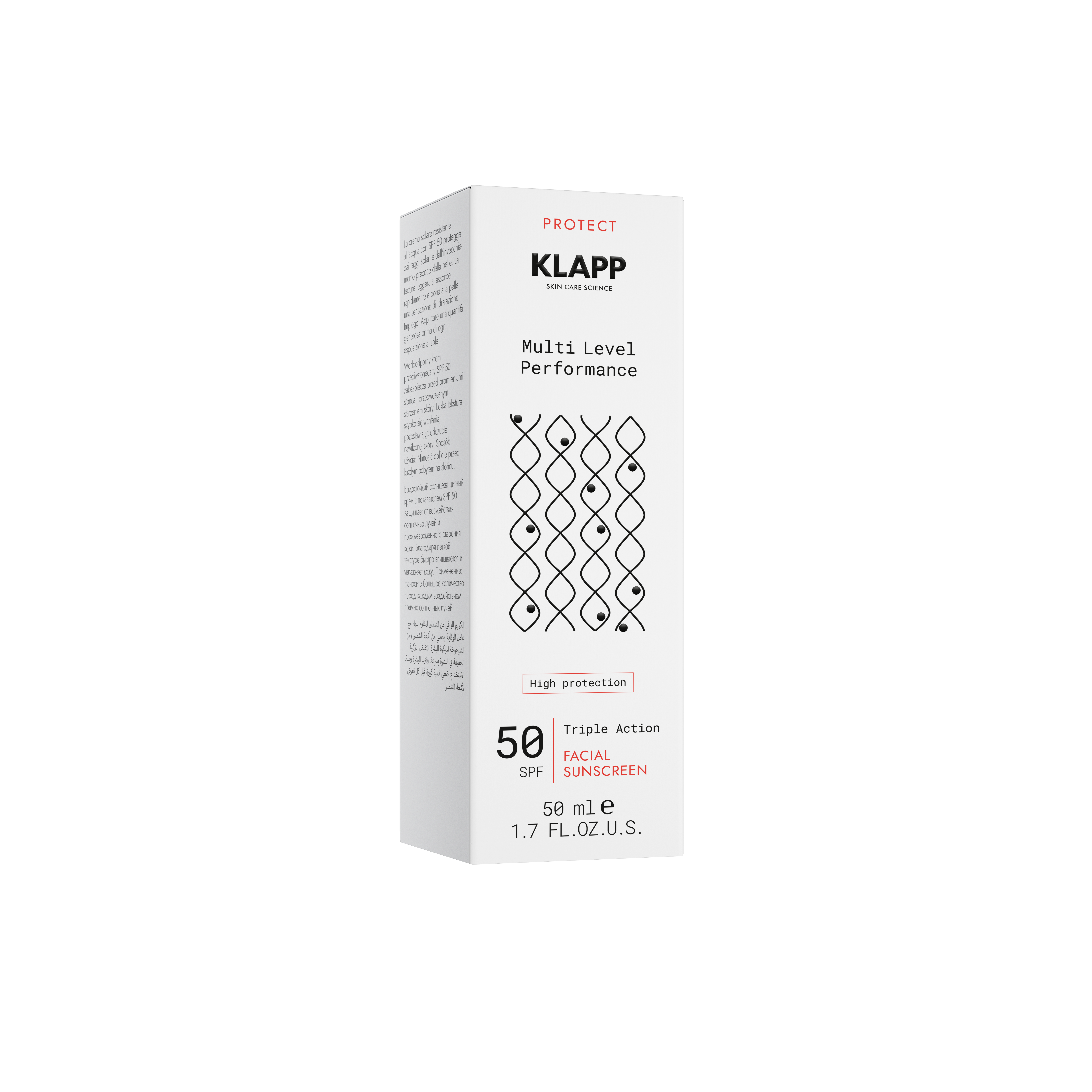 СОНЦЕЗАХИСНИЙ КРЕМ SPF 50 ДЛЯ ОБЛИЧЧЯ упаковка